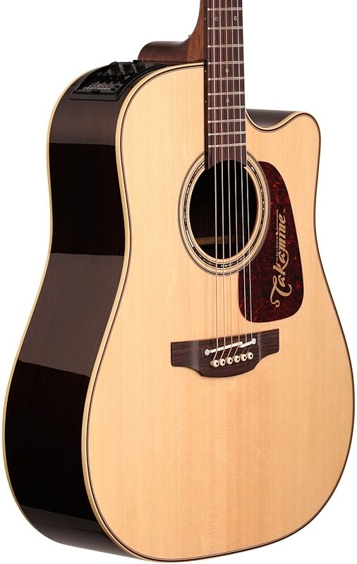 Takamine P5DC Pro Series Dreadnought Acoustic Guitar (with Case), New, Full Left Front