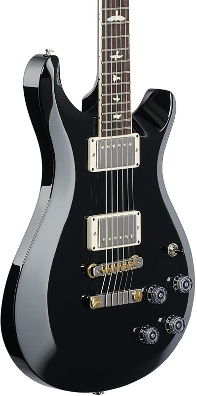 PRS Paul Reed Smith S2 McCarty 594 Thinline Electric Guitar (with Gig Bag), Black, Full Left Front