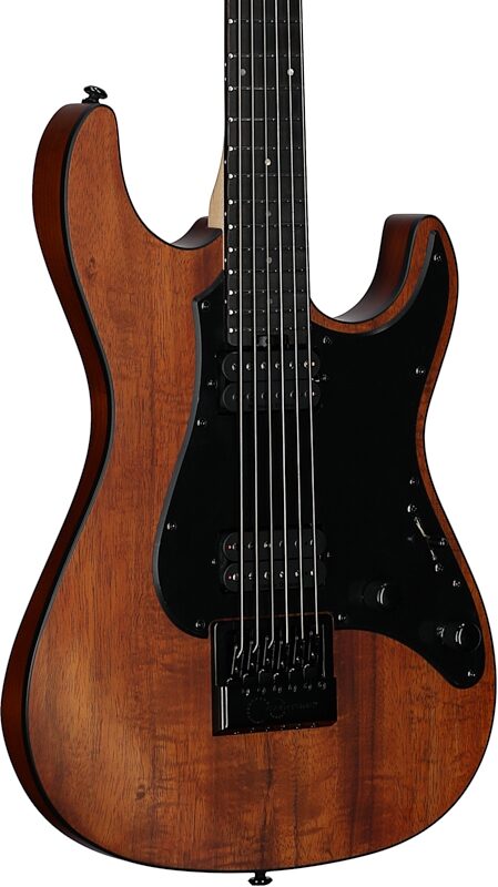 ESP LTD SN-1000 EverTune Electric Guitar, Koa Natural Satin, Full Left Front