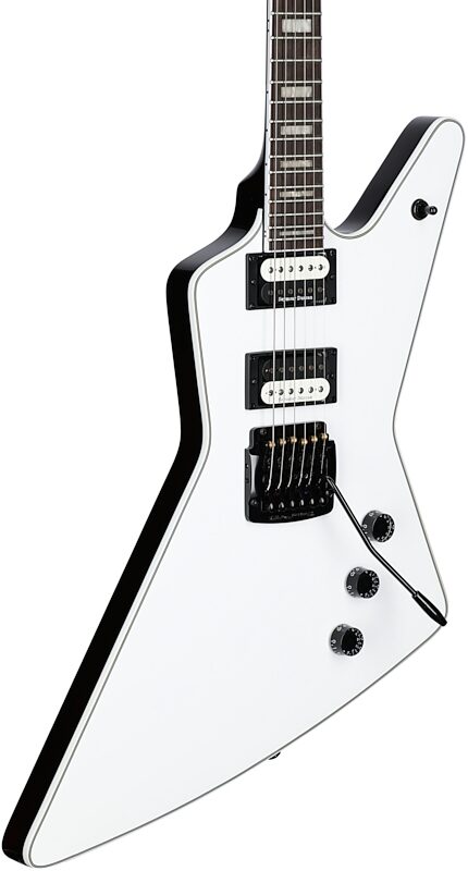Dean Z Select 24 Kahler Electric Guitar, Classic White, Full Left Front