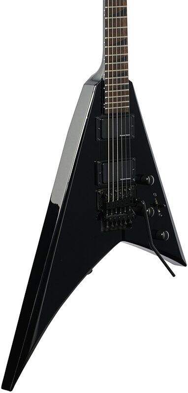 Jackson X Series Rhoads RRX24 Electric Guitar, with Laurel Fingerboard, Gloss Black, Full Left Front