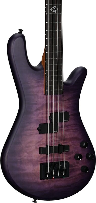 Spector NS Pulse II Electric Bass, Ultra Violet Matte, Full Left Front