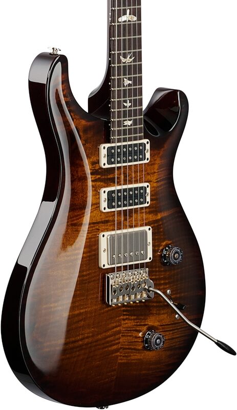 PRS Paul Reed Smith Studio Electric Guitar (with Case), Black Gold Burst, Full Left Front