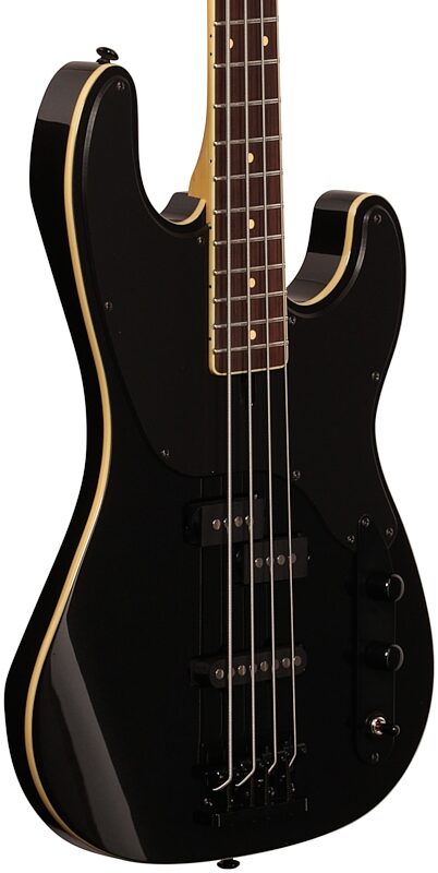 Schecter Michael Anthony Electric Bass, Carbon Gray, Full Left Front