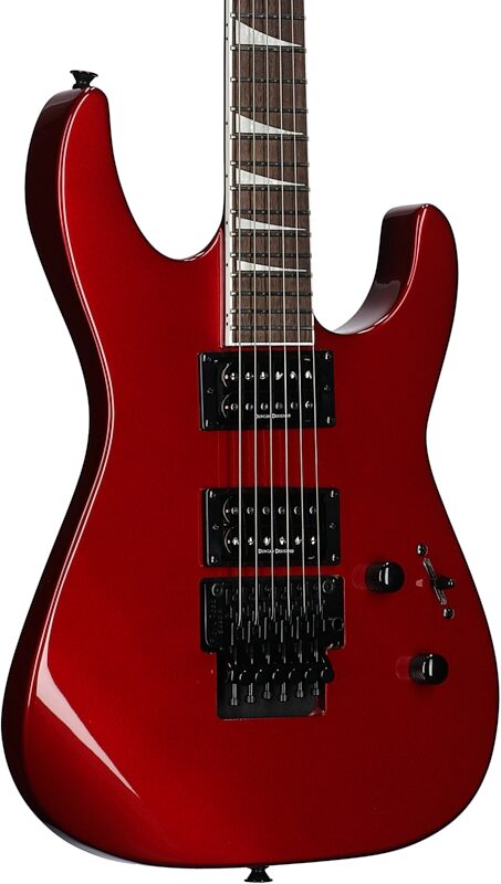 Jackson X Series Soloist SLX DX Electric Guitar (with Poplar Body), Red Crystal, Full Left Front