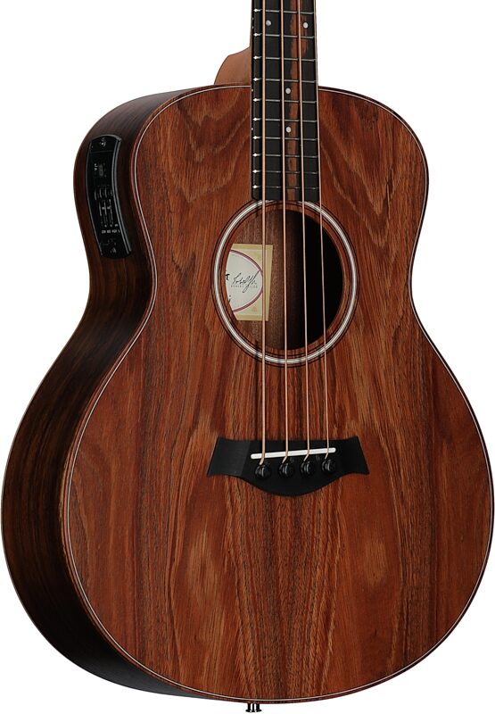 Taylor GS Mini-e Koa Acoustic-Electric Bass (with Gig Bag), New, Full Left Front