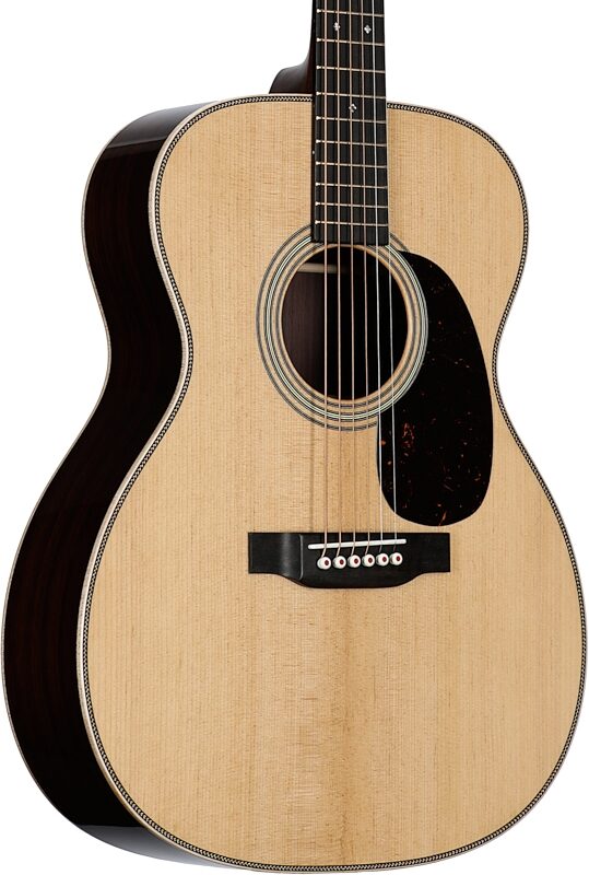 Martin 000-28 Modern Deluxe Orchestra Acoustic Guitar (with Case), New, Full Left Front