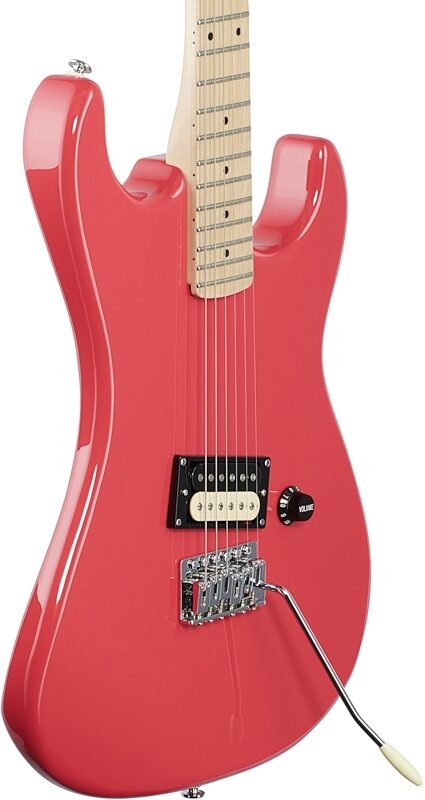 Kramer Baretta Special Electric Guitar, with Maple Fingerboard, Ruby Red, Full Left Front
