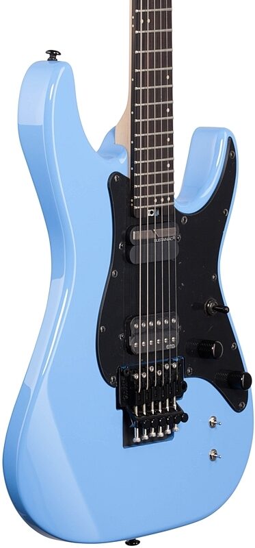 Schecter Sun Valley Super Shredder FR S Electric Guitar, Rivera Blue, Blemished, Full Left Front