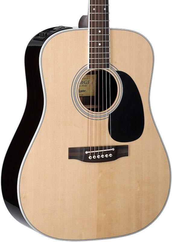 Takamine EF360GF Glenn Frey Signature Acoustic-Electric Guitar (with Case), Natural, Full Left Front