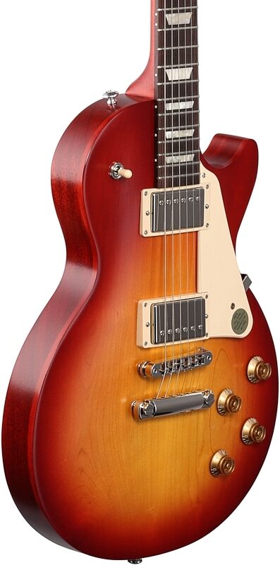 Gibson Les Paul Tribute Electric Guitar (with Soft Case), Satin Cherry Sunburst, Full Left Front
