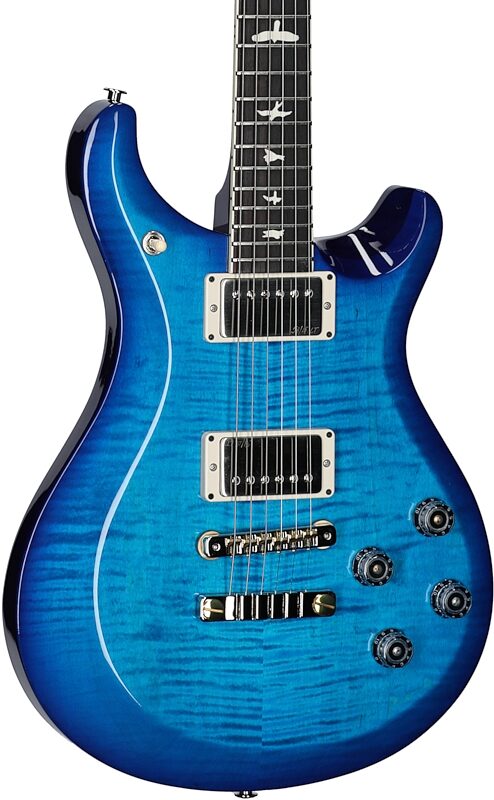 PRS Paul Reed Smith S2 McCarty 594 Electric Guitar (with Gig Bag), Lake Blue, Full Left Front