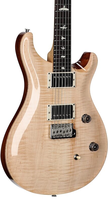PRS Paul Reed Smith CE24 LTD Natural Flame Maple Electric Guitar (with Gig Bag), New, Full Left Front