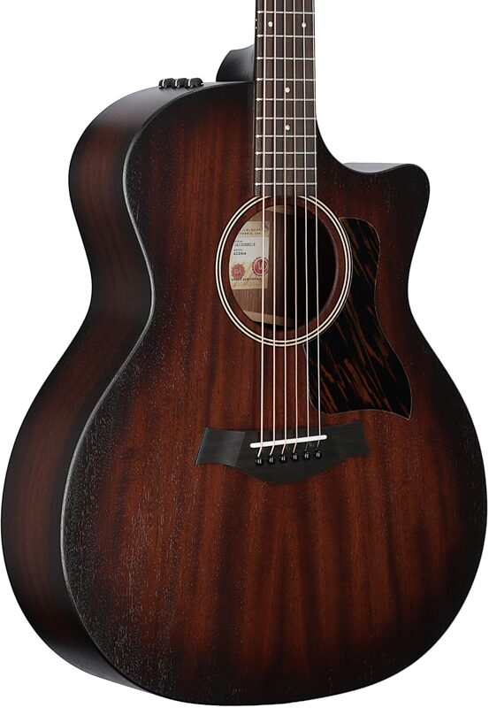 Taylor American Dream AD24ce Grand Auditorium Acoustic-Electric Guitar (with Case), With Aerocase, Full Left Front