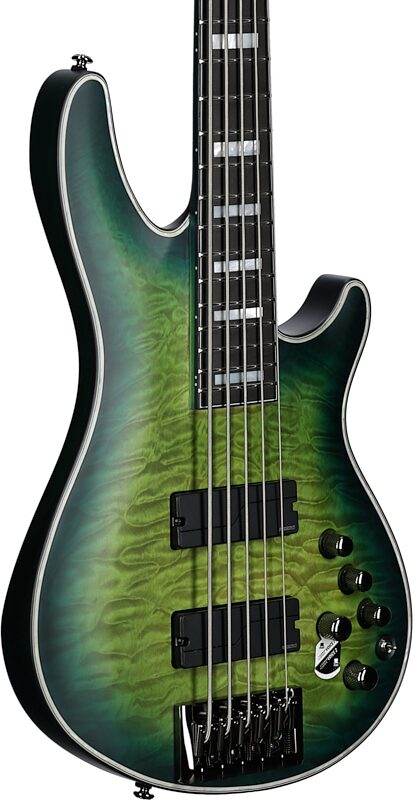 Schecter Daniel Firth Hellraiser Extreme-5 Electric Bass, 5-String, Cthulu, Full Left Front