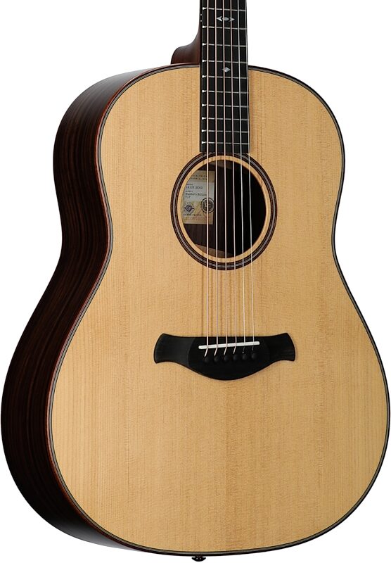 Taylor 717 Grand Pacific Builder's Edition Acoustic-Electric Guitar, Natural, Full Left Front