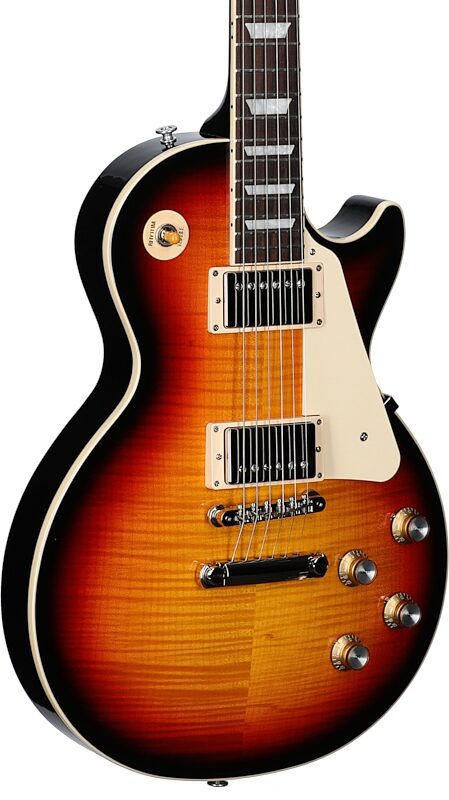 Gibson Exclusive Les Paul Standard '60s AAA Top Electric Guitar (with Case), Firebust, Blemished, Full Left Front