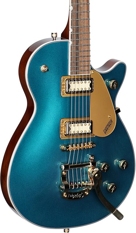Gretsch Electromatic Pristine Limited Edition Jet Electric Guitar, Petrol, Full Left Front