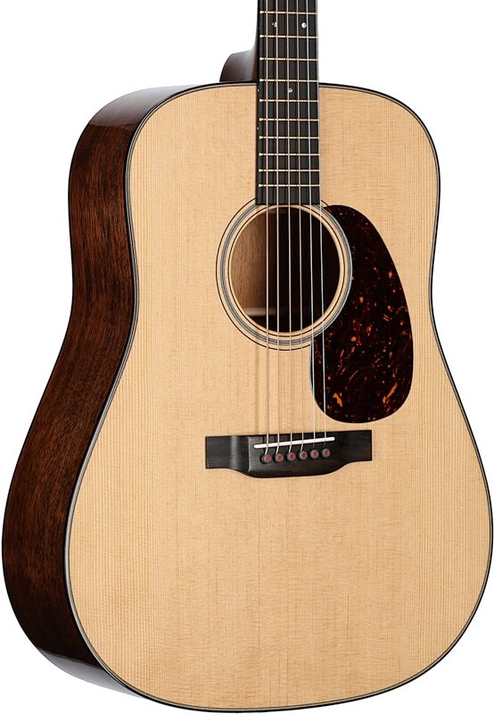 Martin D-18 Modern Deluxe Dreadnought Acoustic Guitar (with Case), New, Full Left Front