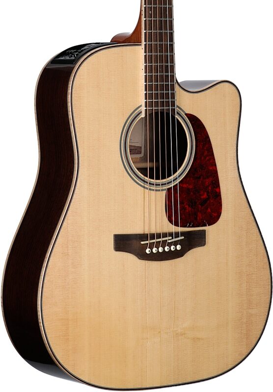Takamine GD93CE Dreadnought Cutaway Acoustic-Electric Guitar, Gloss Natural, Full Left Front