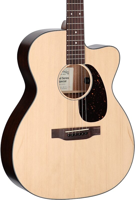 Martin OMC-10E Special Acoustic-Electric Guitar, New, Full Left Front