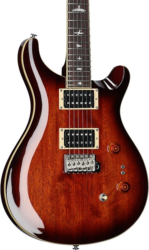 PRS Paul Reed Smith SE Standard 24-08 Electric Guitar (with Gig Bag), Tobacco Sunburst, Full Left Front