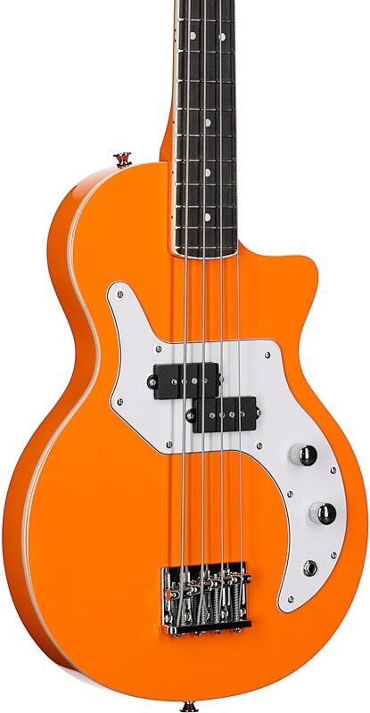 Orange O Bass Electric Bass (with Gig Bag), Orange, Open Box (Very Good), Full Left Front