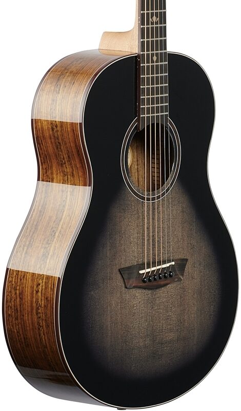 Washburn Bella Tono Novo S9 Acoustic Guitar, Charcoal Burst, Full Left Front