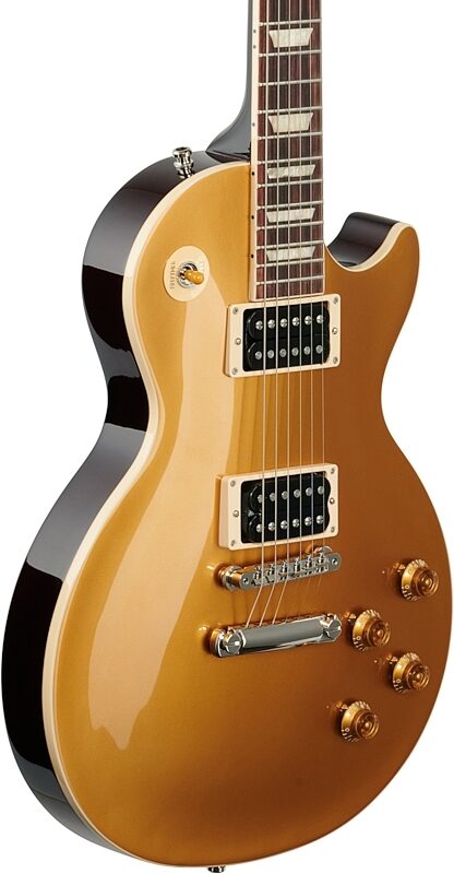 Gibson Slash Les Paul Standard Electric Guitar (with Case), Victoria Goldtop, Full Left Front