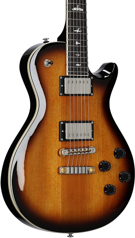 PRS Paul Reed Smith SE McCarty 594 Singlecut Electric Guitar (with Gig Bag), Tobacco Sunburst, Full Left Front