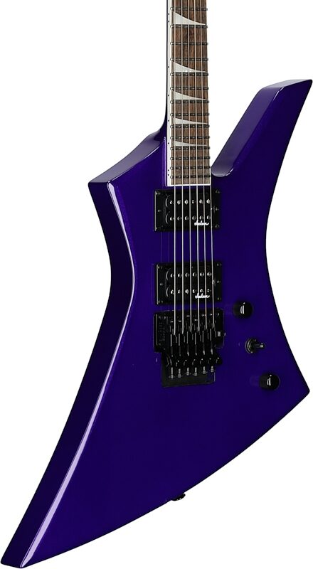 Jackson X Series Kelly KEX Electric Guitar, Laurel Fingerboard, Deep Purple Metallic, Full Left Front