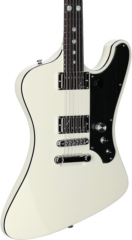 ESP LTD Richard Z RZL-PHX Electric Guitar (with Case), Olympic White, Full Left Front