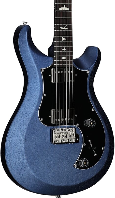 PRS Paul Reed Smith S2 Standard 22 Satin Electric Guitar, Metallic Midnight, Full Left Front