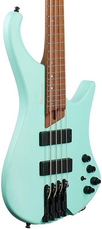 Ibanez EHB1000S Electric Bass (with Gig Bag), Seafoam Green Matte, Full Left Front