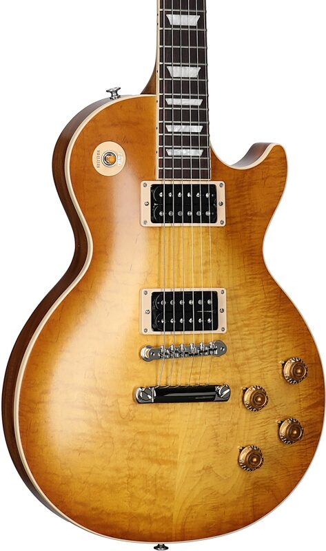 Gibson Les Paul Standard '50s Faded Electric Guitar (with Case), Faded Honey Burst, Full Left Front