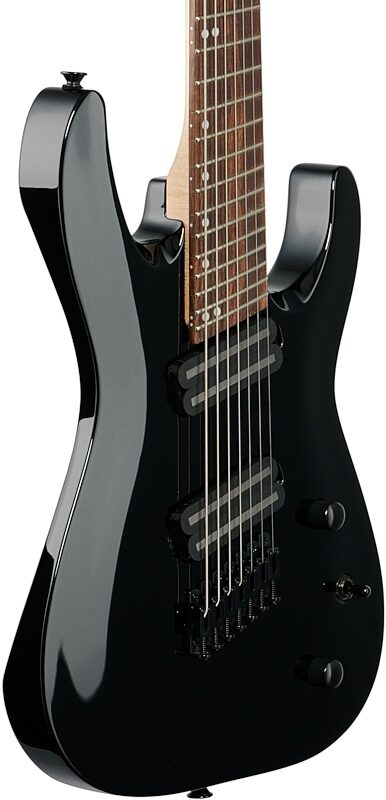 Jackson X Series Dinky DKAF7 MS Electric Guitar, 7-String, Black, Full Left Front