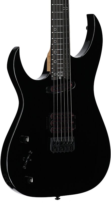 Schecter Sunset-6 Triad Electric Guitar, Left-Handed, Gloss Black, Full Left Front