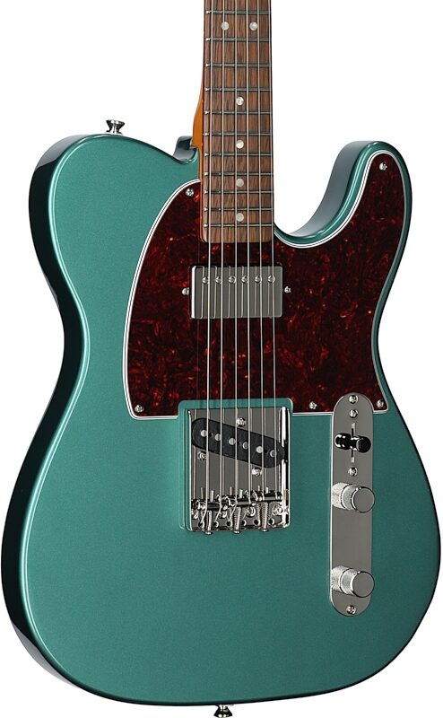 Squier Limited Edition Classic Vibe '60s Telecaster SH Electric Guitar, Sherwood Green, Full Left Front