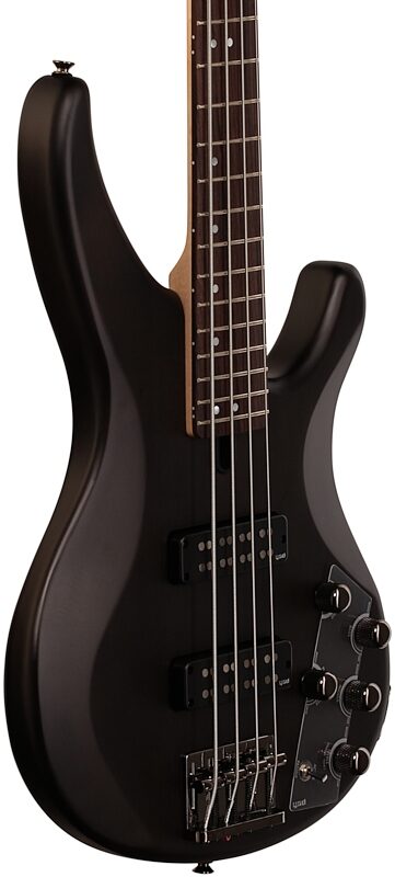 Yamaha TRBX504 Electric Bass, Transparent Black, Customer Return, Blemished, Full Left Front