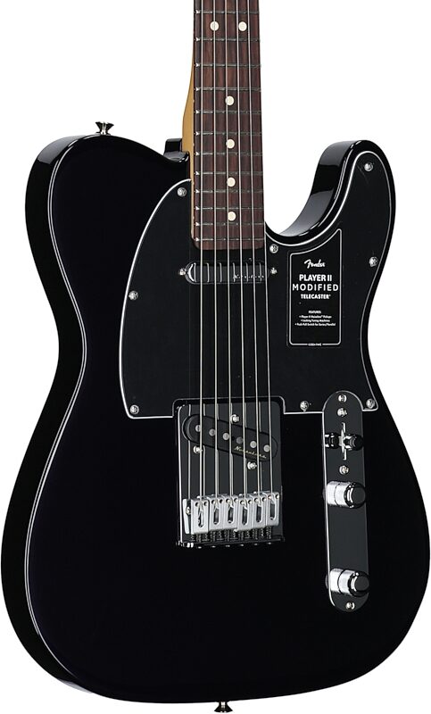 Fender Player II Modified Telecaster Electric Guitar, Rosewood Fingerboard (with Gig Bag), Dusk, Full Left Front