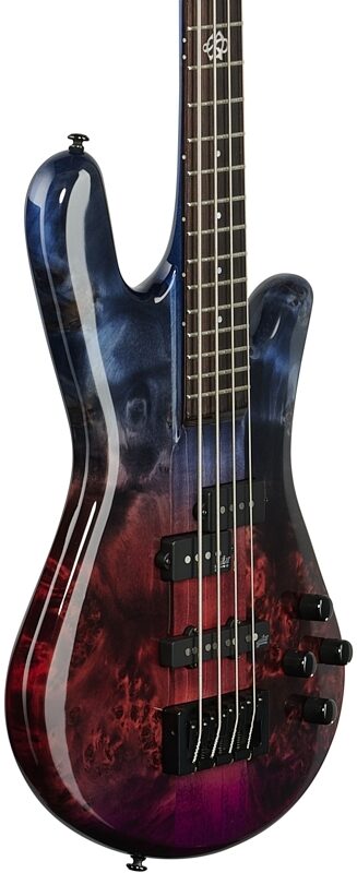 Spector NS Ethos 4-String Bass Guitar (with Bag), Interstellar Gloss, Blemished, Full Left Front