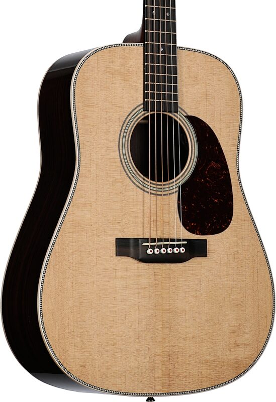 Martin D-28E Modern Deluxe Dreadnought Acoustic-Electric Guitar (with Case), Serial #2772830, Blemished, Full Left Front