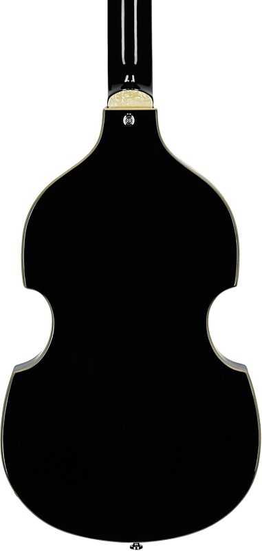 Hofner Ignition Violin Electric Bass, Black, Full Left Front