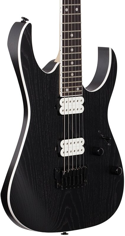 Ibanez RGR652AHBF Prestige Electric Guitar (with Case), Weathered Black, Full Left Front