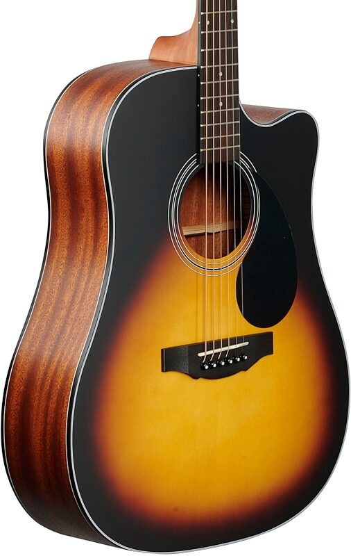 Kepma K3 Series D3-130 Acoustic Guitar, Sunburst Matte, Full Left Front