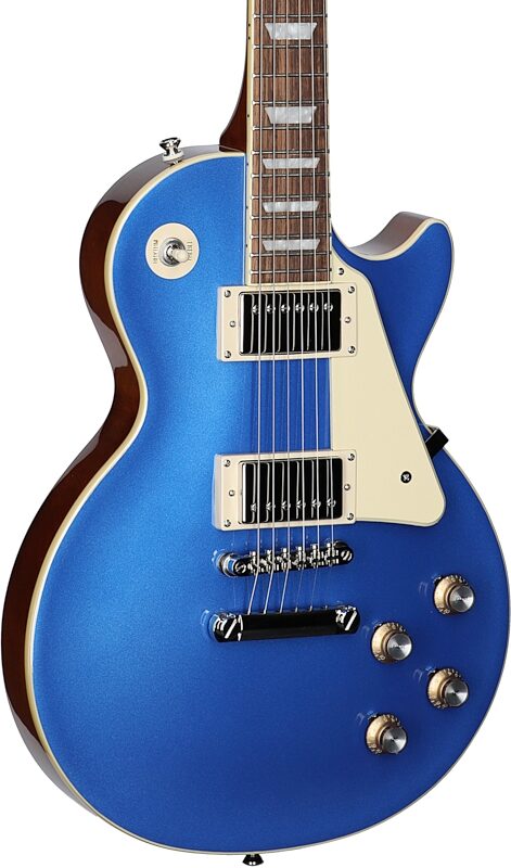 Epiphone Exclusive Les Paul Standard 60s Electric Guitar, Candy Blue, Full Left Front