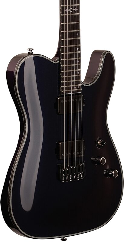 Schecter Hellraiser Hybrid PT Electric Guitar, Ultra Violet, Full Left Front