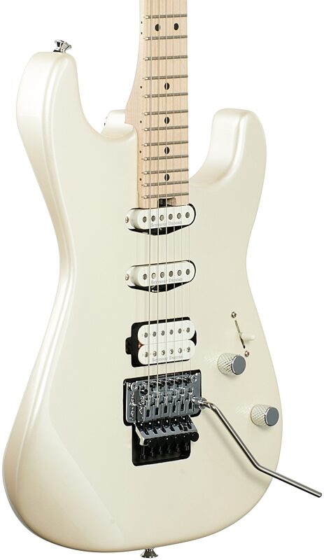 Charvel Pro-Mod San Dimas Style 1 HSS FR M Electric Guitar, Blizzard Pearl, USED, Blemished, Full Left Front