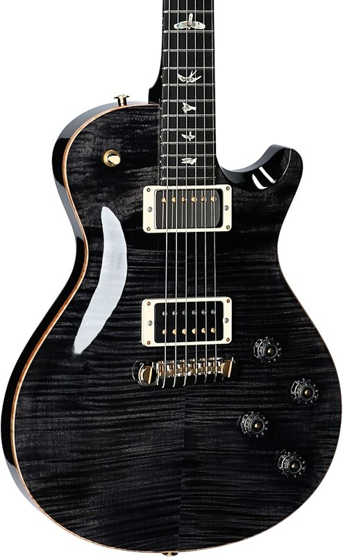 PRS Paul Reed Smith Tremonti Stoptail 10-Top Electric Guitar (with Case), Gray Black, Full Left Front