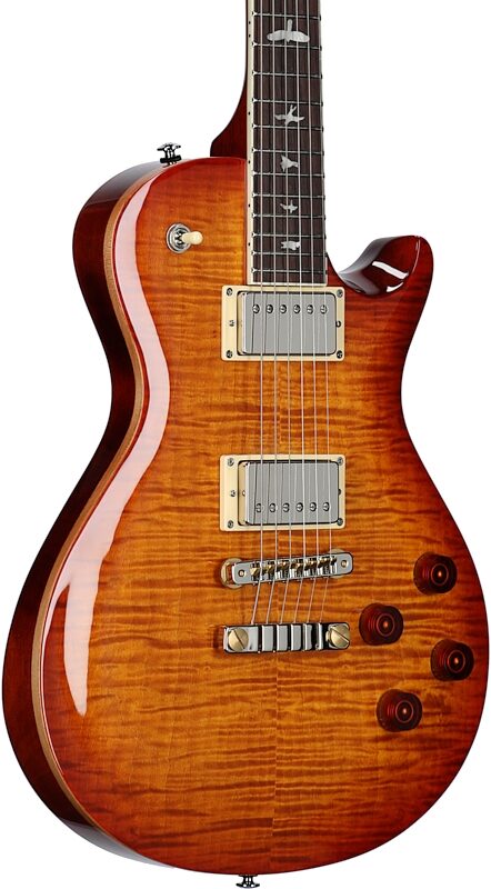 PRS Paul Reed Smith SE McCarty 594 Singlecut Electric Guitar (with Gig Bag), Vintage Sunburst, Blemished, Full Left Front